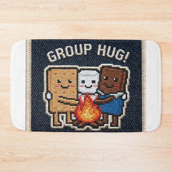 Item preview, S’mores Group Hug Cute Camping T-Shirt designed and sold by TheTSauce.