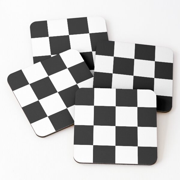 Item preview, Black and White Checkered Print designed and sold by DanielleGensler.