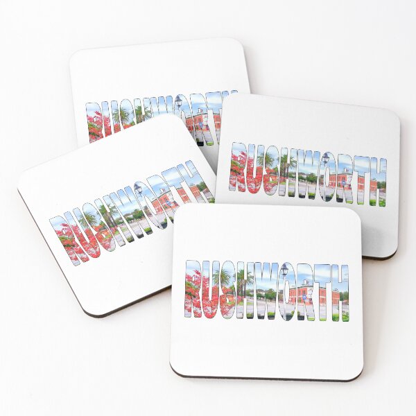 Item preview, RUSHWORTH - Victoria Historic Main Street with Pub and Shops in Autumn designed and sold by Adam Gormley.