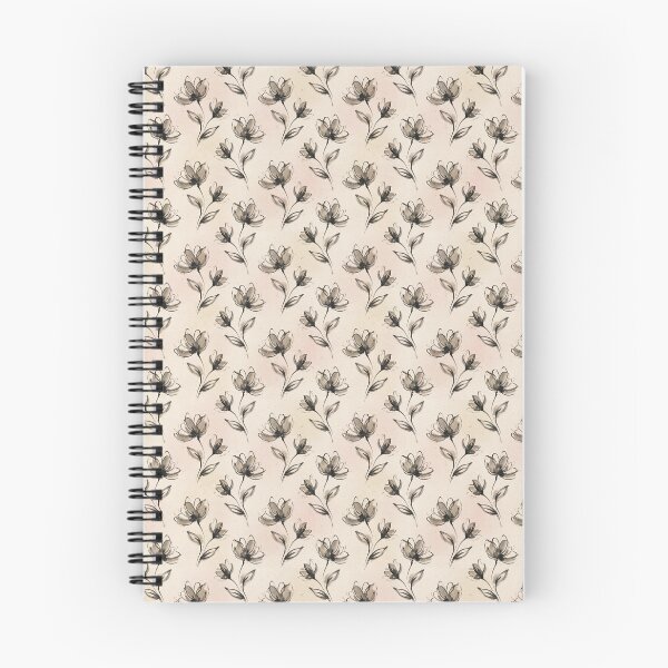 Item preview, Minimalist Ink Sketch Floral Pattern: Vintage Botanical Art designed and sold by A1DesignMinimal.