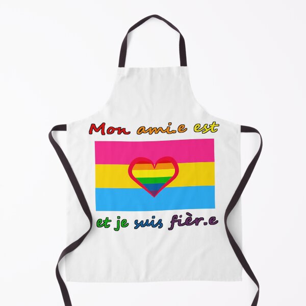 Item preview, Pansexual friend (rainbow version, french) designed and sold by MatanteVargeuse.