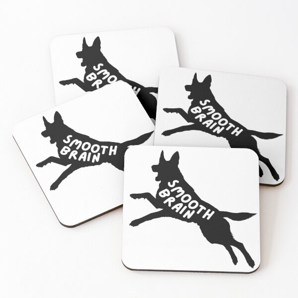 Item preview, smooooth brain (black) designed and sold by GlacierViewFarm.