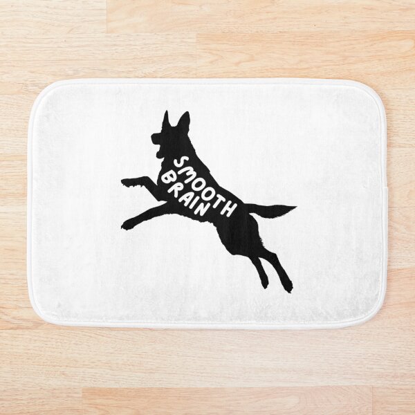 Item preview, smooooth brain (black) designed and sold by GlacierViewFarm.