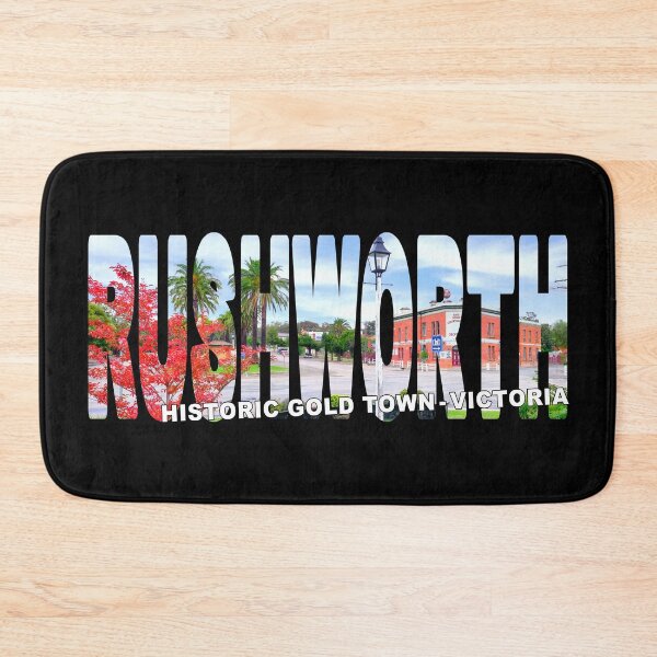 Item preview, RUSHWORTH Historic Gold Town Victoria - Main Street with Pub and Shops designed and sold by Adam Gormley.