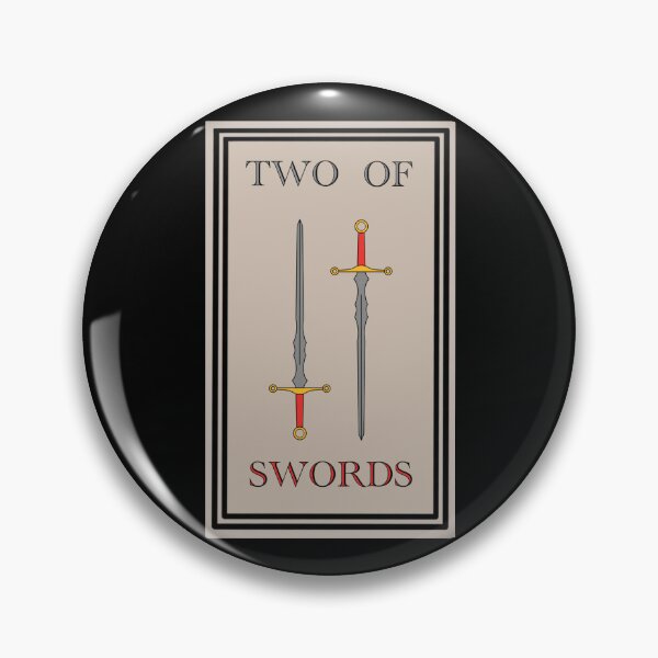 Item preview, Two of Swords designed and sold by NoBunnieKnows.
