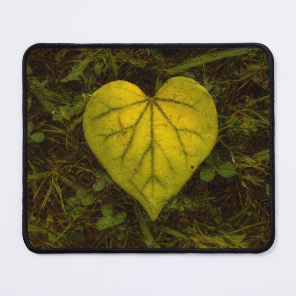 Item preview, Golden Heart Leaf - Nature’s Love Oil Painting designed and sold by Blossom-Breeze.