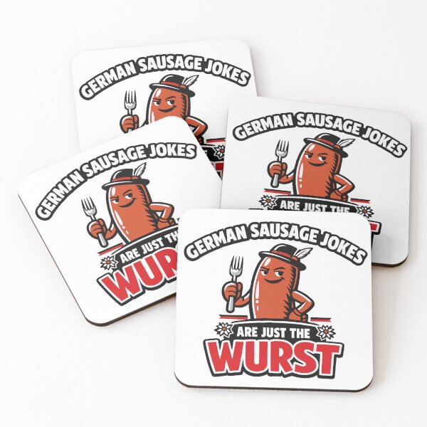 Item preview, Funny German Sausage Wurst Joke designed and sold by Dad Joke Cartel.