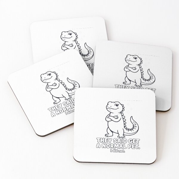 Item preview, Funny Uromastyx T-Shirt — They Said Get a Normal Pet. I Did Not. Weird Lizard Owner Tee designed and sold by Nicheworks.
