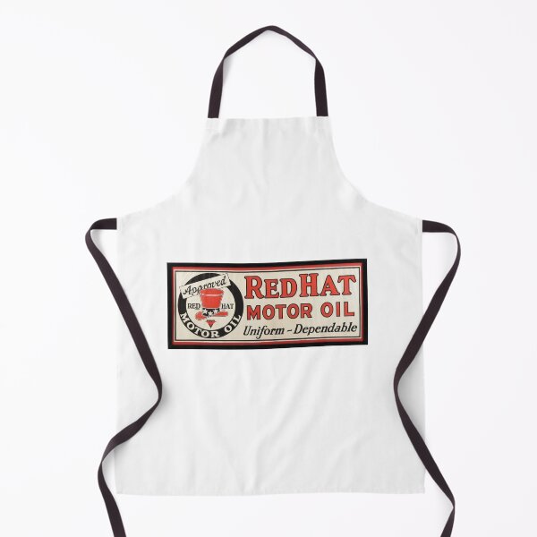 Item preview, Vintage Red Hat Motor Oil designed and sold by QuayTradingCo.