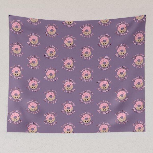Item preview, Donut Worry, Be Happy designed and sold by peppitoaj.
