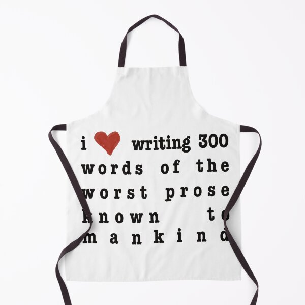 Item preview, I <3 writing bad prose designed and sold by StarJewel77.