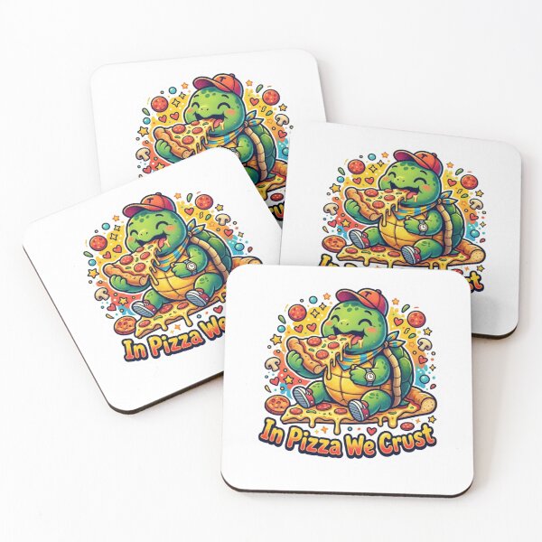Item preview, Funny Pizza Turtle In Pizza We Crust designed and sold by Mochi-Sprites.