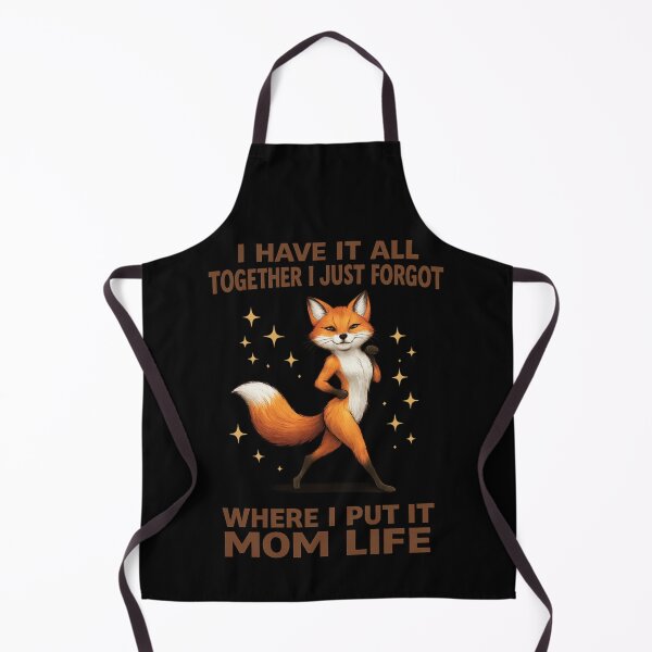 Item preview, Confident Fox Mom Life Shirt – I Have It All Together I Just Forgot Where I Put It – Cute Chaos Mom Humor T-Shirt designed and sold by TKOprintdesigns.