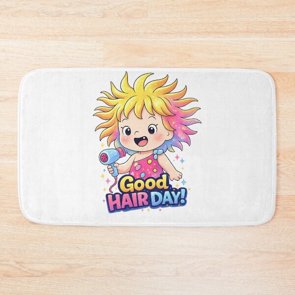Item preview, Good Hair Day Stylish Typography Design designed and sold by SoftSproutstu.