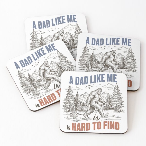 Item preview, A Dad Like Me Is Hard To Find Bigfoot Funny designed and sold by Artifyo.