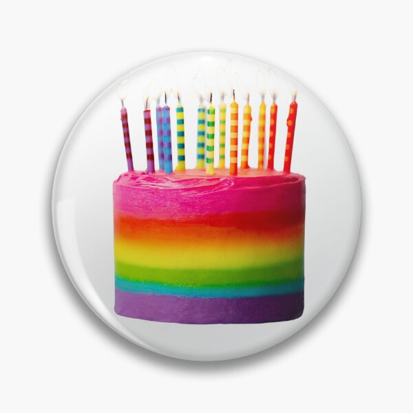 Item preview, Rainbow Cake Sticker Pack designed and sold by AnimaliaStar.