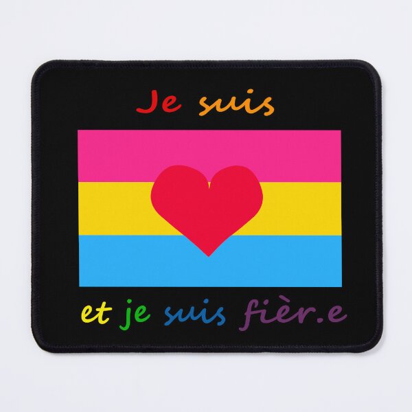 Item preview, Proud pansexual (French) designed and sold by MatanteVargeuse.