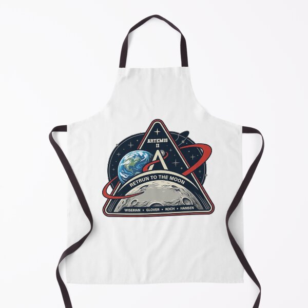Item preview, NASA Artemis II Moon Mission Patch designed and sold by JustuKitties.