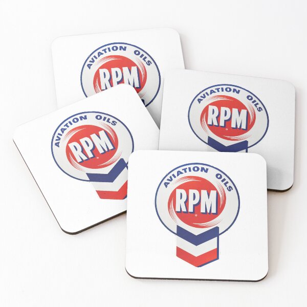 Item preview, Vintage RPM Aviation Oil designed and sold by QuayTradingCo.