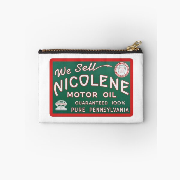 Item preview, Vintage Nicolene Motor Oil designed and sold by QuayTradingCo.
