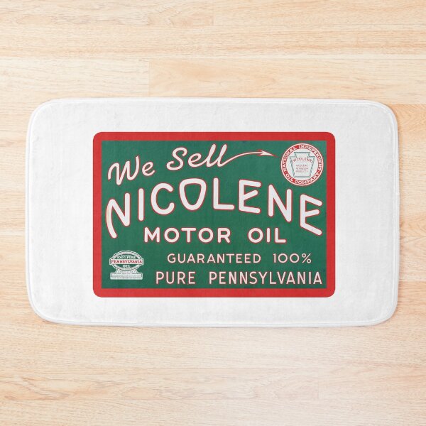 Item preview, Vintage Nicolene Motor Oil designed and sold by QuayTradingCo.