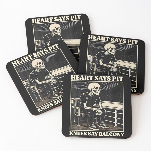 Item preview, Heart Says Pit Knees Say Balcony designed and sold by sonyabirchfield.