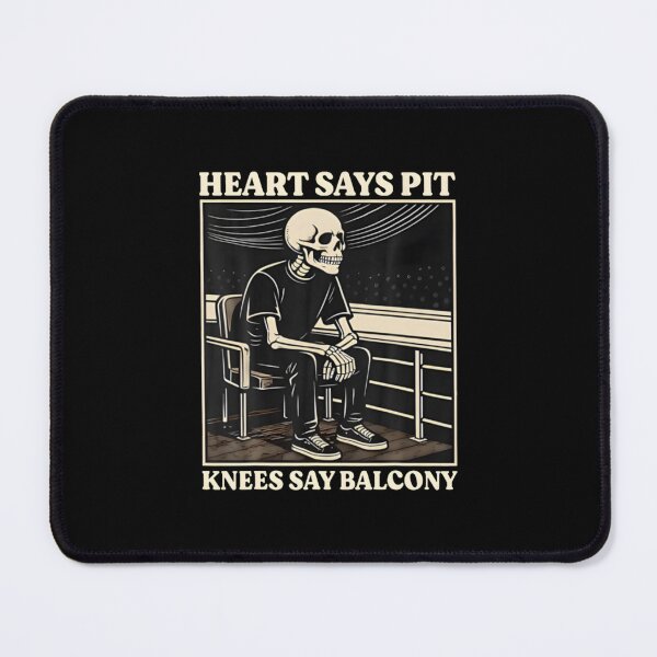 Item preview, Heart Says Pit Knees Say Balcony designed and sold by sonyabirchfield.