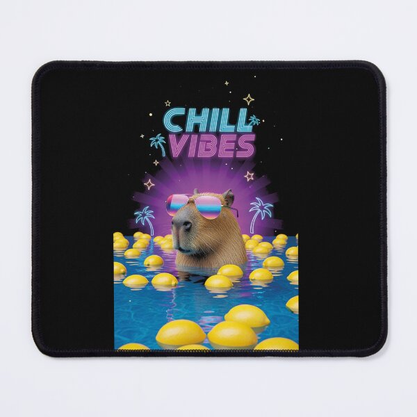 Item preview, Capybara Chill Mode — Zero Stress, Maximum Vibes designed and sold by FlamaC.
