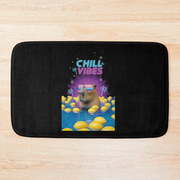 Item preview, Capybara Chill Mode — Zero Stress, Maximum Vibes designed and sold by FlamaC.