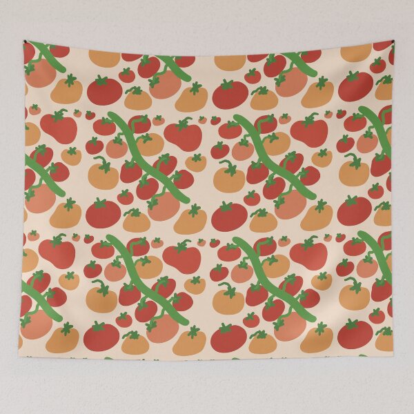 Item preview, Summer Heirloom Tomato Pattern designed and sold by sleepyheadedbb.