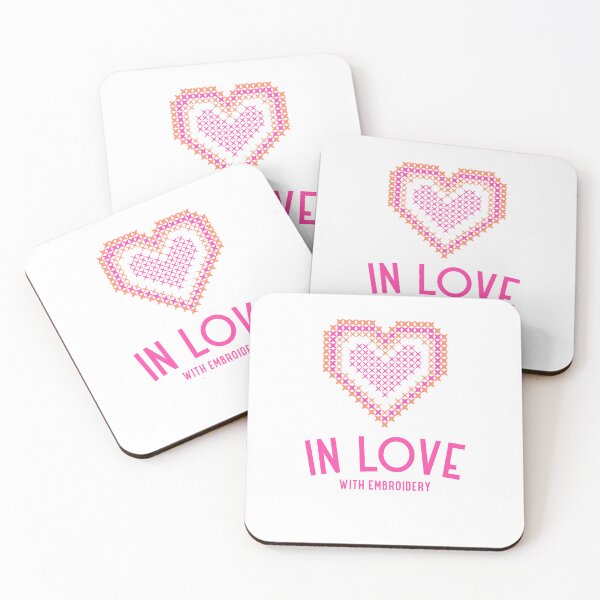 Item preview, In Love With Embroidery designed and sold by BeeGifty.