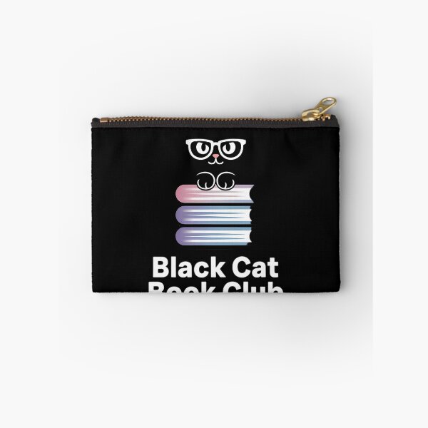 Item preview, Black Cat Book Club Book Lover Bookish Reading for Cat Lover designed and sold by TyraYoung.