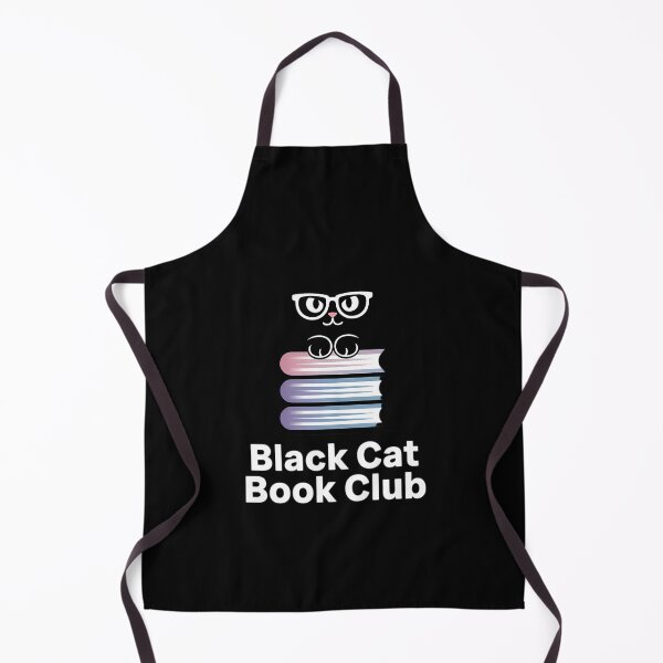 Item preview, Black Cat Book Club Book Lover Bookish Reading for Cat Lover designed and sold by TyraYoung.