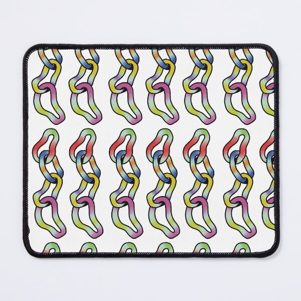 Item preview, Rainbow Wiggle Chains Pattern designed and sold by sleepyheadedbb.