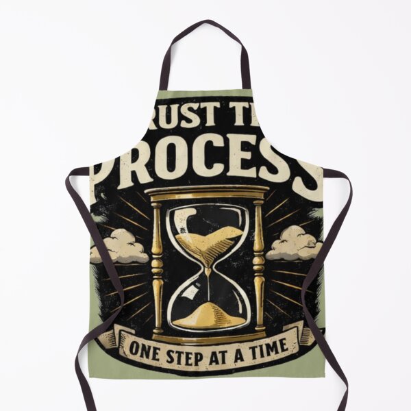 Item preview, Trust The Process One Step At A Time designed and sold by PrintRavista.