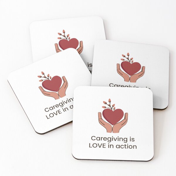 Item preview, Caregiving Is Love in Action – Nurse Appreciation Design designed and sold by AmoebaPress.
