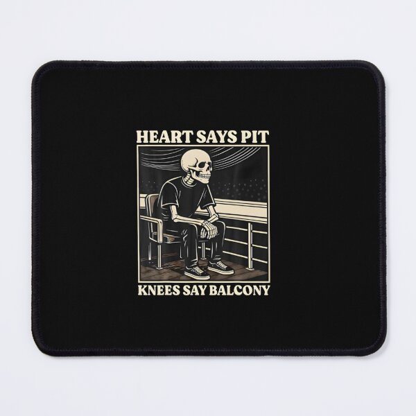 Item preview, Heart Says Pit Knees Say Balcony designed and sold by carolinemorrise.
