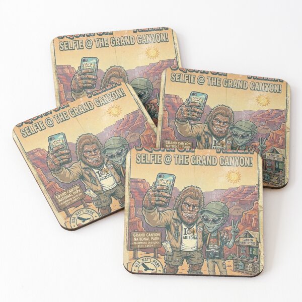 Item preview, Squatch & The Alien Travel - Grand Canyon designed and sold by 3D SONS SUPPLY.