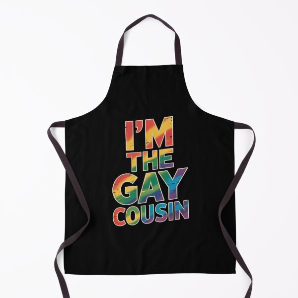Item preview, I'm The Gay Cousin Rainbow Distressed Grunge Text designed and sold by TyraYoung.