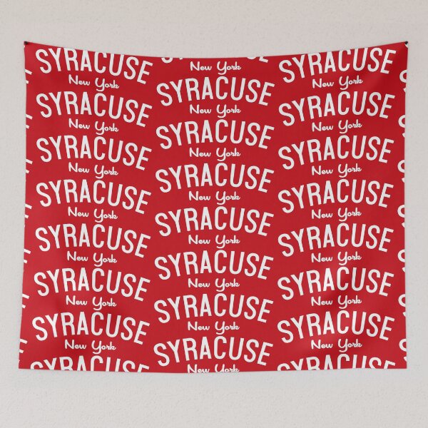 Item preview, Syracuse New York White designed and sold by Normbot2000.