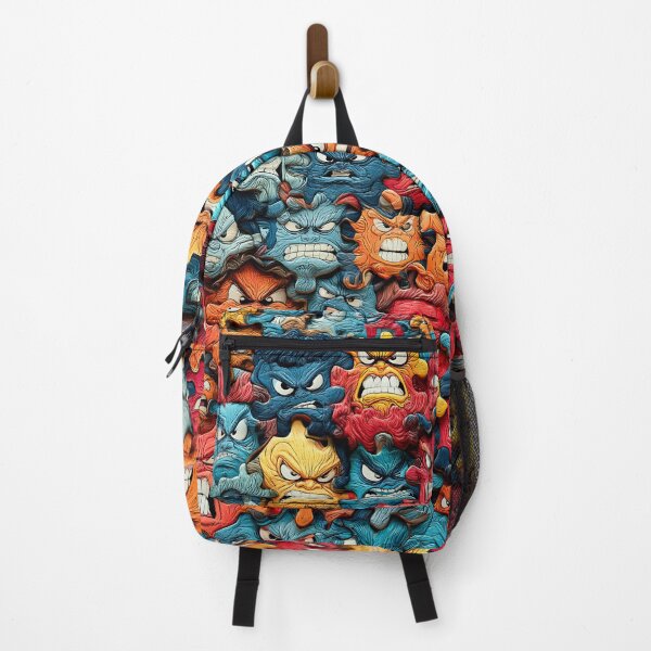 Item preview, Colorful Angry Cartoon Faces designed and sold by JPugliese.