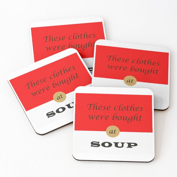Item preview, I Buy My Clothes at the Soup Store designed and sold by nerd-proverbs.