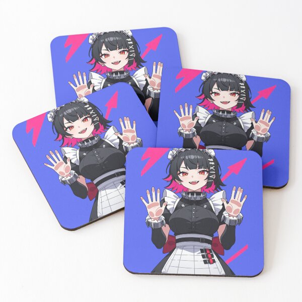 Item preview, Goth Punk Maid - Pink & Black Anime Chaos designed and sold by Jimakmo.