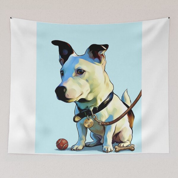 Aperçu de l'œuvre Un adorable Jack Russell Terrier prêt à jouer. créée et vendue par ZoroDesign.