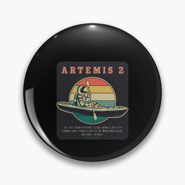 Item preview, Artemis 2 Mission To The Moon Vintage Funnny Design designed and sold by Kimanhgrany.