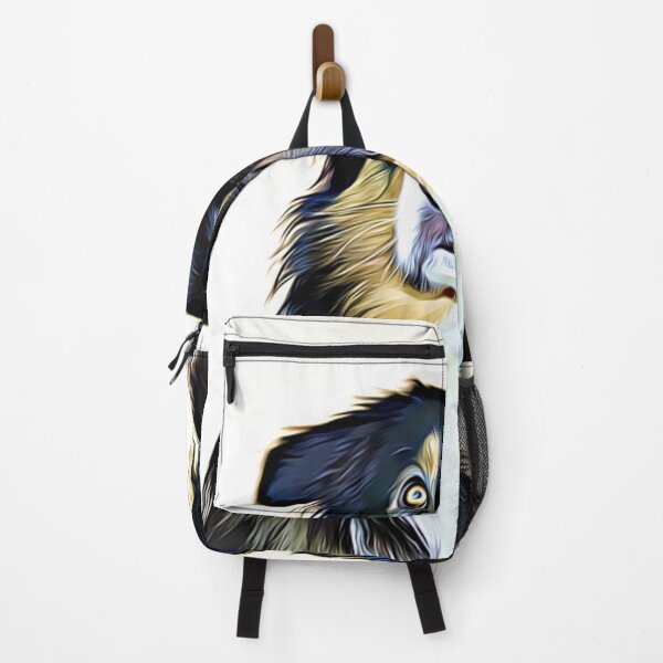 Item preview, A mesmerizing Australian Shepherd with a captivating gaze. designed and sold by ZoroDesign.