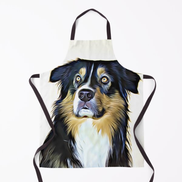 Item preview, A mesmerizing Australian Shepherd with a captivating gaze. designed and sold by ZoroDesign.
