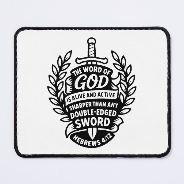 Item preview, Hebrews 4:12 For The Word of God is Alive and Active designed and sold by plushism.