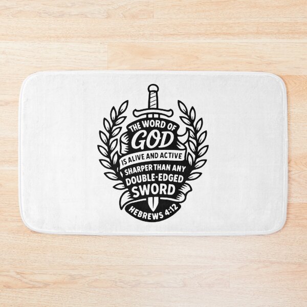 Item preview, Hebrews 4:12 For The Word of God is Alive and Active designed and sold by plushism.