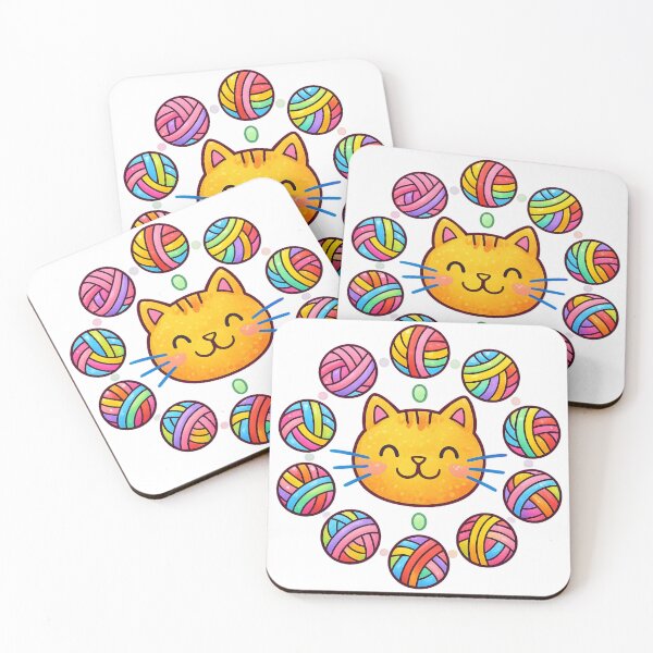 Item preview, Cat Face Mandala Intricate Floral Design designed and sold by SoftSproutstu.